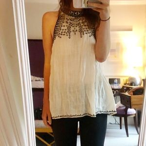 URBAN OUTFITTERS Halter Tank Top Tribal Print